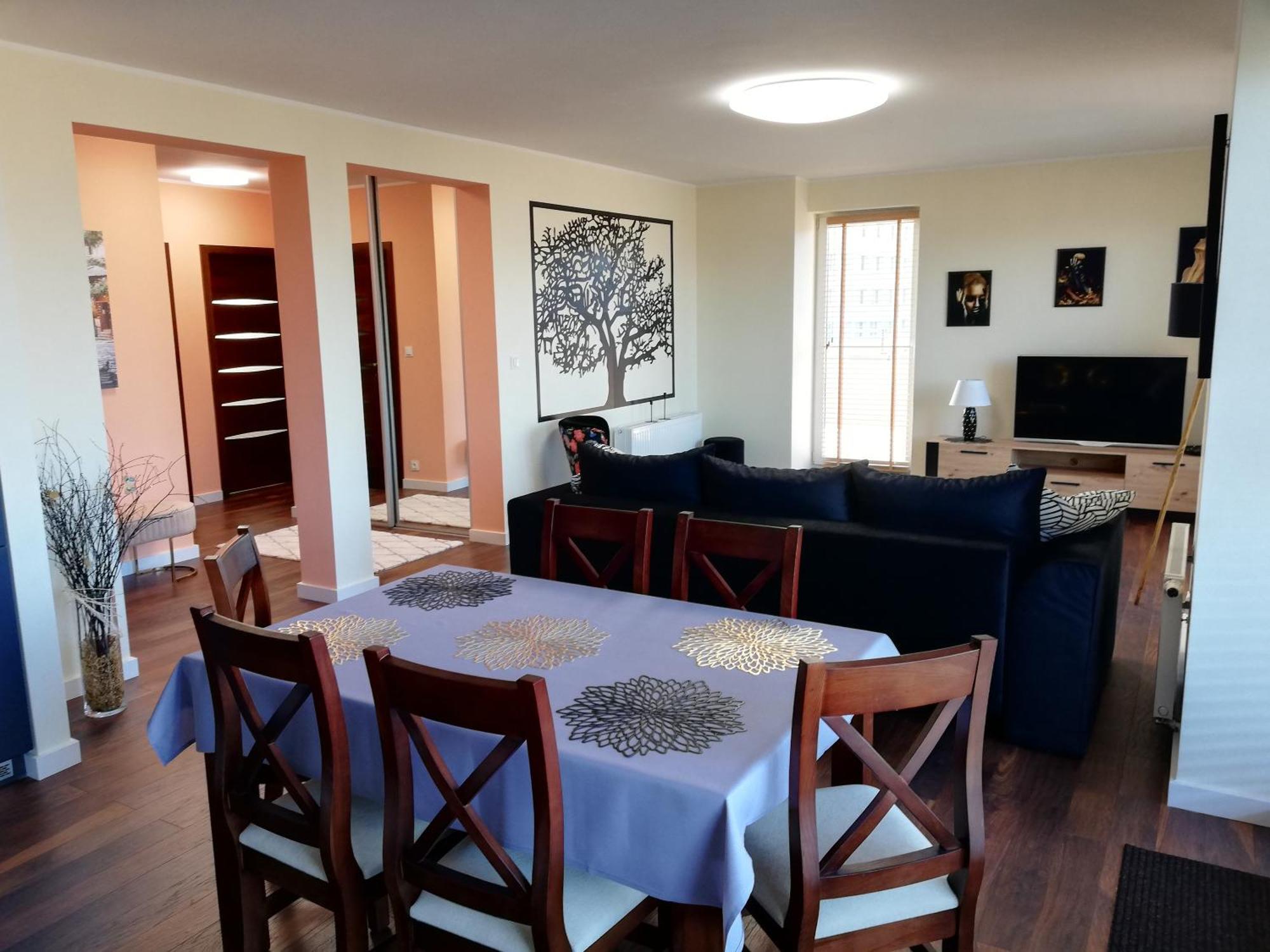 Apartament 80M2 Z 70M2 Tarasem -W Pelni Wyposazony - Wyjatkowe Centrum Miasta Włocławek Εξωτερικό φωτογραφία